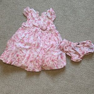 Ralph Lauren Dress 12M with bloomers